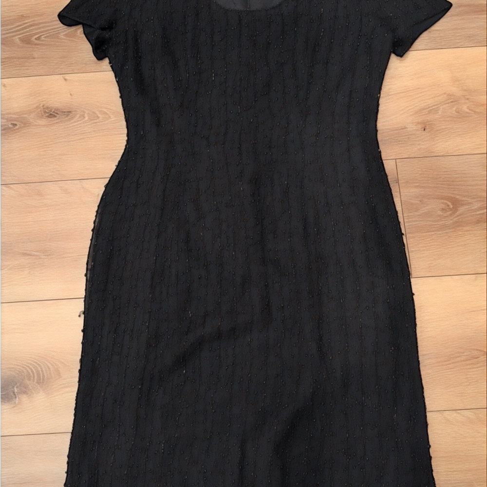 Chic Black Midi Dress